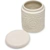 Buy Ceramic Textured Jar - 1L - Single Piece - White