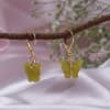 Charming Yellow Butterfly Earrings Online