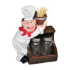 Shop Chef Cupboard Holder - Salt Pepper Shakers And Toothpick Holder