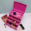 Gift Chic Wooden Cosmetic Organizer - Pink