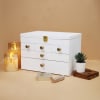 Shop Chic Wooden Cosmetic Organizer - White