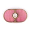 Shop Chip And Dip Platter - Oval - Blush Pink - Single Piece
