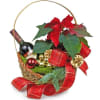 Christmas basket with wine Online