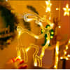 Gift Christmas Themed Motifs LED String Light - Yellow - Single Piece