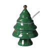 Shop Christmas Tree Mug With Straw - Assorted - Single Piece