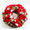 Christmas Wreath with Flowers Online