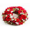 Christmas Wreath with Flowers Online