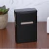 Cigarette Case - Metal - Black - Single Piece Online