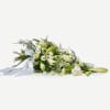 Classic funeral spray with ribbon Online