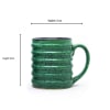 Gift Coffee Mug - Ringed - 280ml - Set Of 2