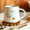 Buy Coffee Mug With Lid And Spoon - Star Sign Constellation - Single Piece