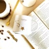 Coffee Mug With Lid And Spoon - Star Sign Constellation - Single Piece Online