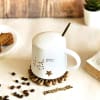 Coffee Mug With Lid And Spoon - Star Sign Constellation - Single Piece Online