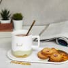 Coffee Mug With Tray And Spoon - Quiet - Ceramic - Single Piece Online