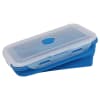 Shop Collapsible Silicon Lunch Box 1200ml Blue