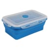 Collapsible Silicon Lunch Box 1200ml Blue Online