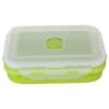 Gift Collapsible Silicon Lunch Box - 800ml - Green