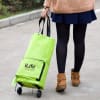 Collapsible Trolley Bag - Single Piece - Green Online