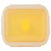Gift Collaspsible Silicon Lunch Box - 540ml - Yellow