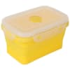 Collaspsible Silicon Lunch Box - 540ml - Yellow Online