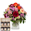 Colorful Wishes with Bee-Family honey gift set Online