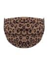 Gift Cotton Face Mask - Animal Print - Brown