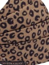 Shop Cotton Face Mask - Animal Print - Brown