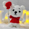 Crochet Balloon Teddy Soft Toy - Single Piece Online