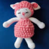 Gift Crochet Handmade Sheep Soft Toy - Single Piece