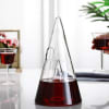 Gift Crystal Pyramid Wine Decanter - Single Piece