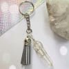 Crystal Tassel Keychain - Clear Quartz Online