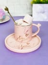 Gift Cup And Saucer - Love - Single Piece