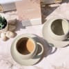 Cup And Saucer Set - Ceramic - Set Of 2 Online