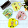 Gift Customized Chai Love Coasters - Set of 4