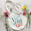 Disc Tote Bag I Say Why Not Single Piece Online