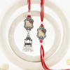 Divine Temple Design Bhaiya Bhabhi Rakhi Online