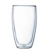 Shop Double Wall Tall Cocktail Glasses - 450ml - Set Of 2