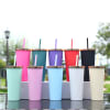 Buy Double Wall Tumbler With Metallic Lid - Assorted - Single Piece