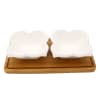 Buy Elegant Ceramic Bowls - White - Set Of 2