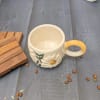 Shop Embossed Flower Ceramic Cup - Assorted Single Piece