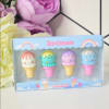 Buy Erasers - Icecream - Assorted - Set Of 4