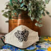 Face Mask - Embroidered - Butterfly Online