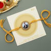 Buy Floral CZ Personalized Rakhi