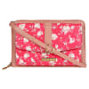Floral Zipped Wristlet With Sling Online