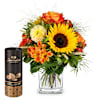 Flower bouquet Smiley with Gottlieber cocoa almonds Online