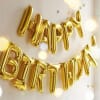 Foil Balloons - Happy Birthday Online