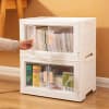 Buy Folding Storage Cabinet - Double Door - White - Single Piece