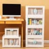 Shop Folding Storage Cabinet - Double Door - White - Single Piece