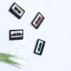 Buy Fridge Magnets - Mix Tape Cassette - Assorted - Set Of 4