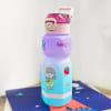 Buy Frosted Plastic Bottle With 3D Stickers - Assorted - 760 ml - Single Piece